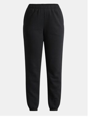 Sz XL Black Elastic Waist Sweatpants No Boundaries Soft Fleece Joggers Pockets